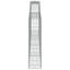 Bacilia Silver Metal Fence Panels Included-1262078346