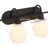 6-Light Dimmable Vanity Light with Geometric Frosted Glass Shades for Bathroom-1762960516