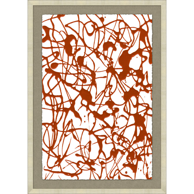 Splatter 1 par Thom Filicia - Peinture encadrée sur papier