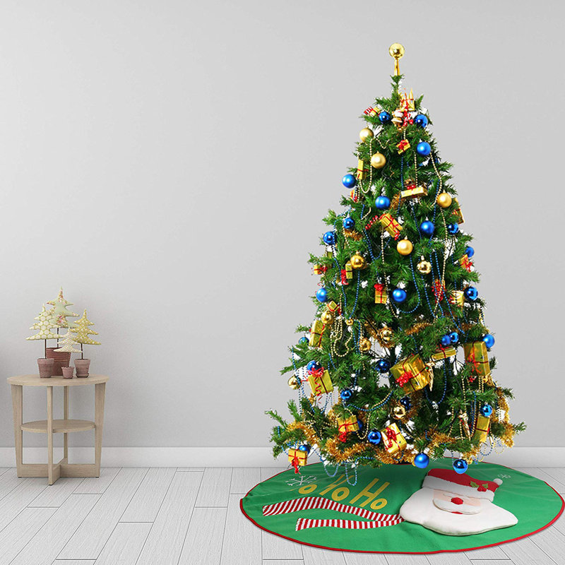 Jupe d’arbre de noël pour père noël