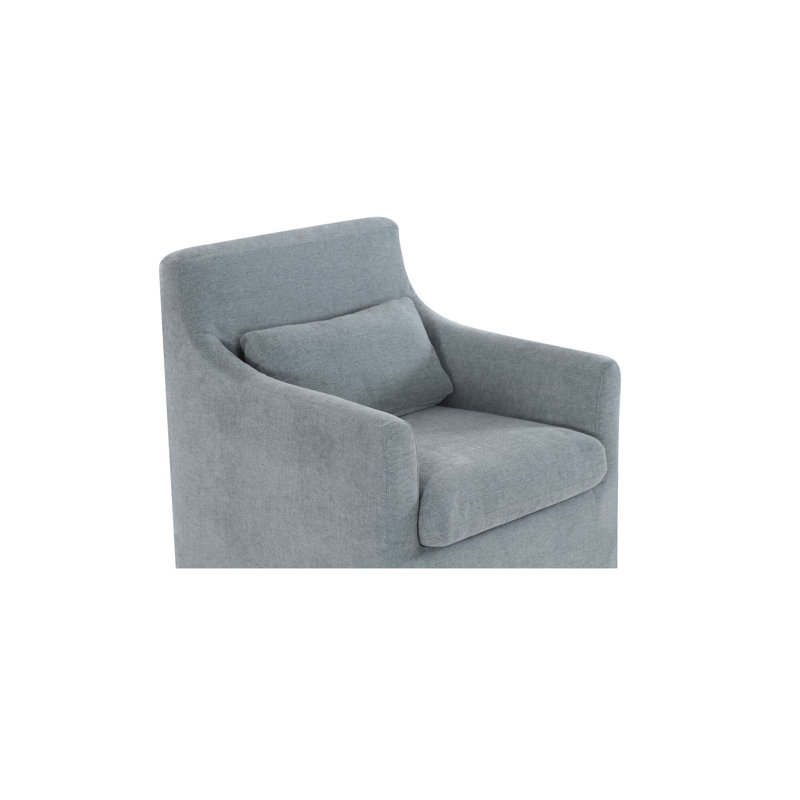 Lydia Upholstered Arm Chair, Gray
