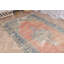 Tapis bohémien fait à la main en laine - Tapis Oushak turc antique authentique pour la décoration de salon