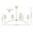 Wilhelmus 4 - Light Gold Painting Pendant