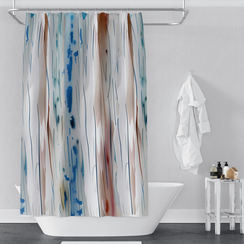 Rideau de douche Chappaqua, H 93 po x l 70 po