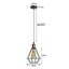 Strausstown 1 - Light Black Geometric Pendant
