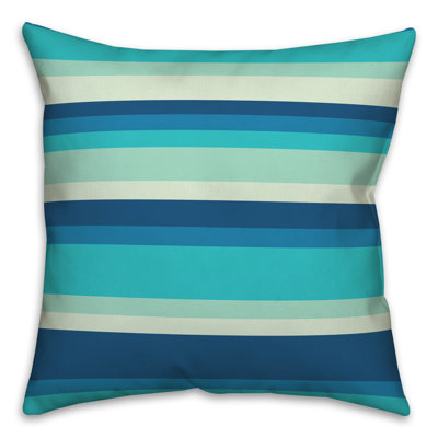  Coussin décoratif multi-rayures intérieur / extérieur