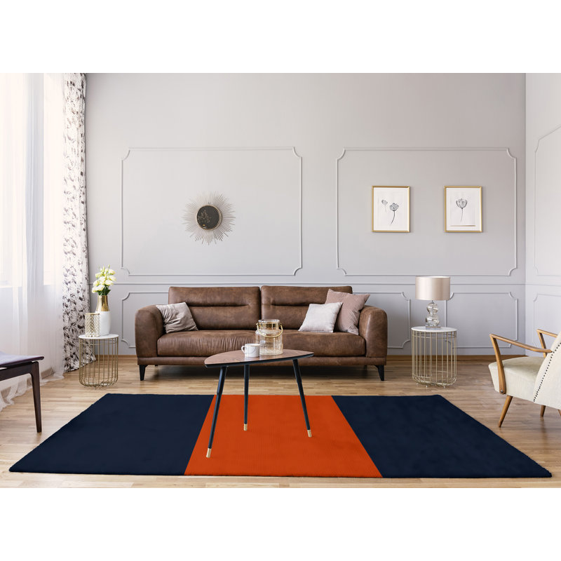 Tapis de zone en poly-rayures pour le football chicago, Rectangle 9 pi x 12 pi