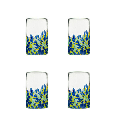 10 Strawberry Street Mazatlan Mexican Glassware, Hiball