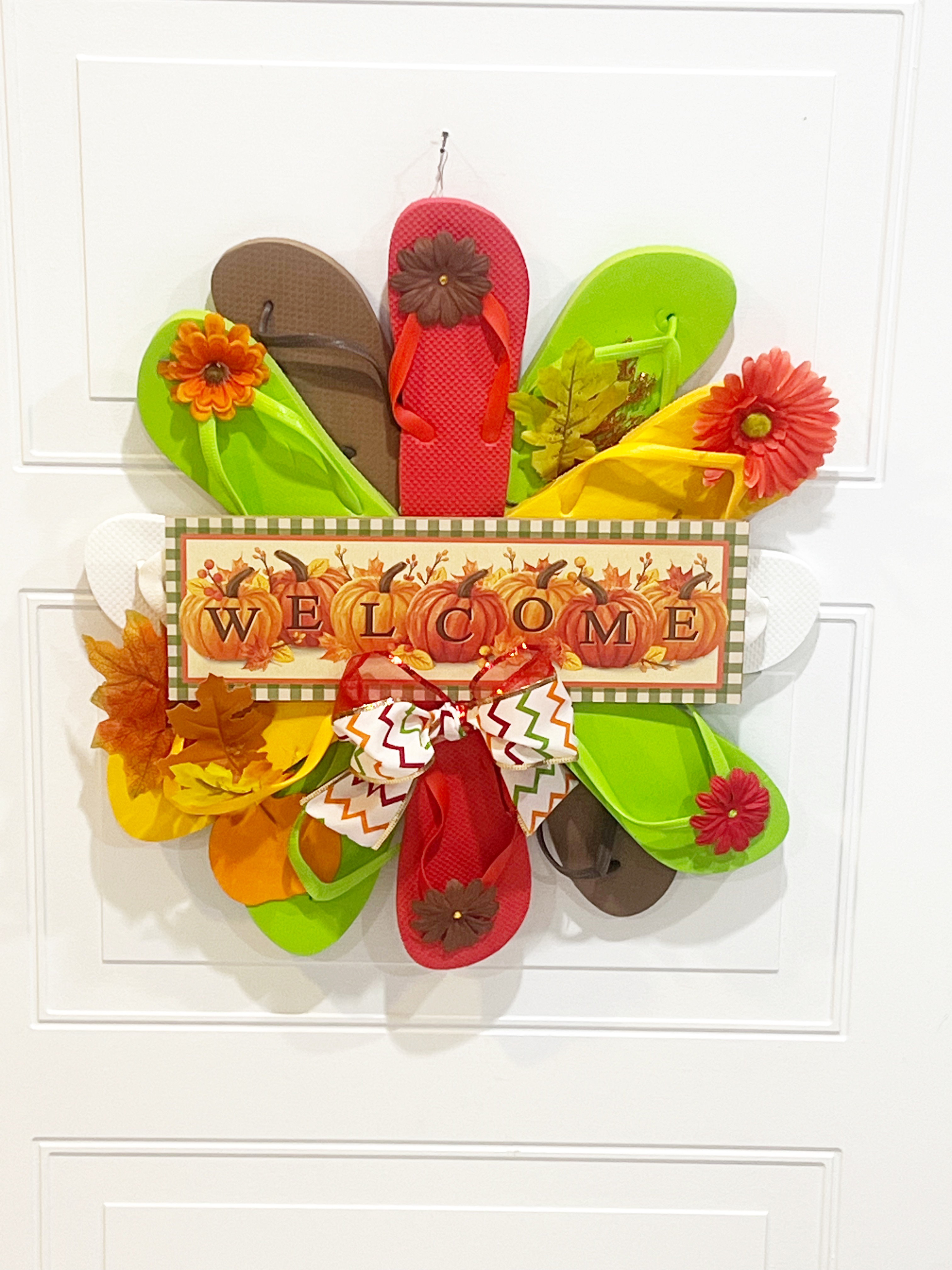 Rosecliff Heights Welcome Fall Sign Wreath | Wayfair