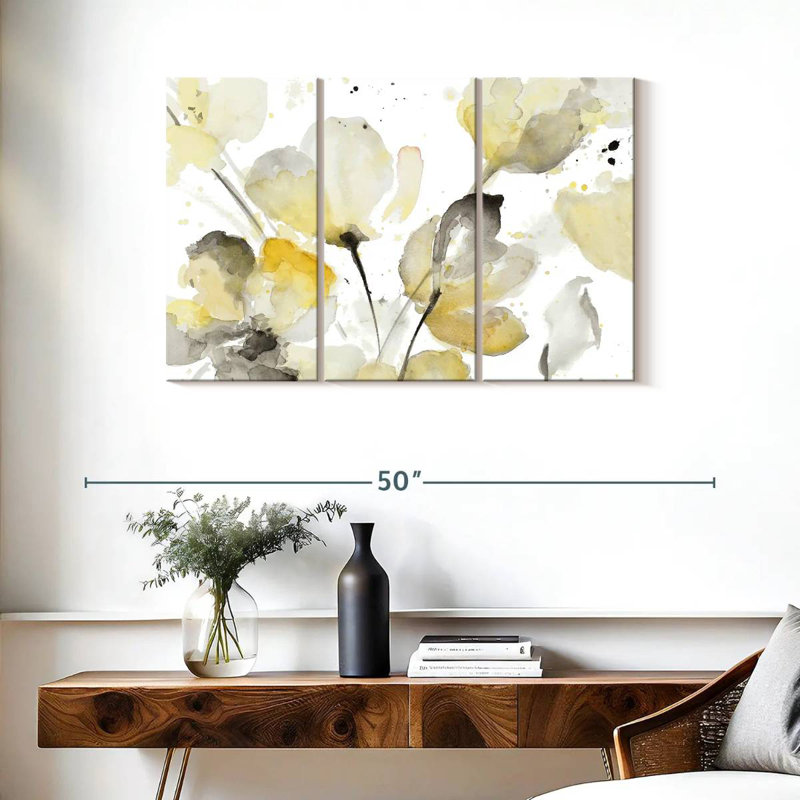 Neutral Abstract Floral II