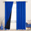 Paire de rideaux 100% occultant avec passe-tringle Deconovo-75196904-75196919