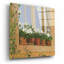 «Chateau Creancey Window Light Sq» par Shirley Novak, art mural en verre acrylique-489135617