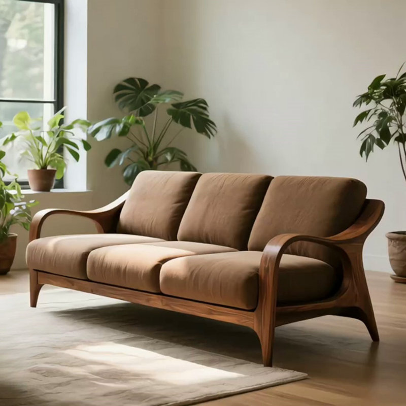 Creative Solid Wood Sofa