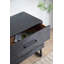 Armoire 86,5 x 20 x 30,5 po, noir