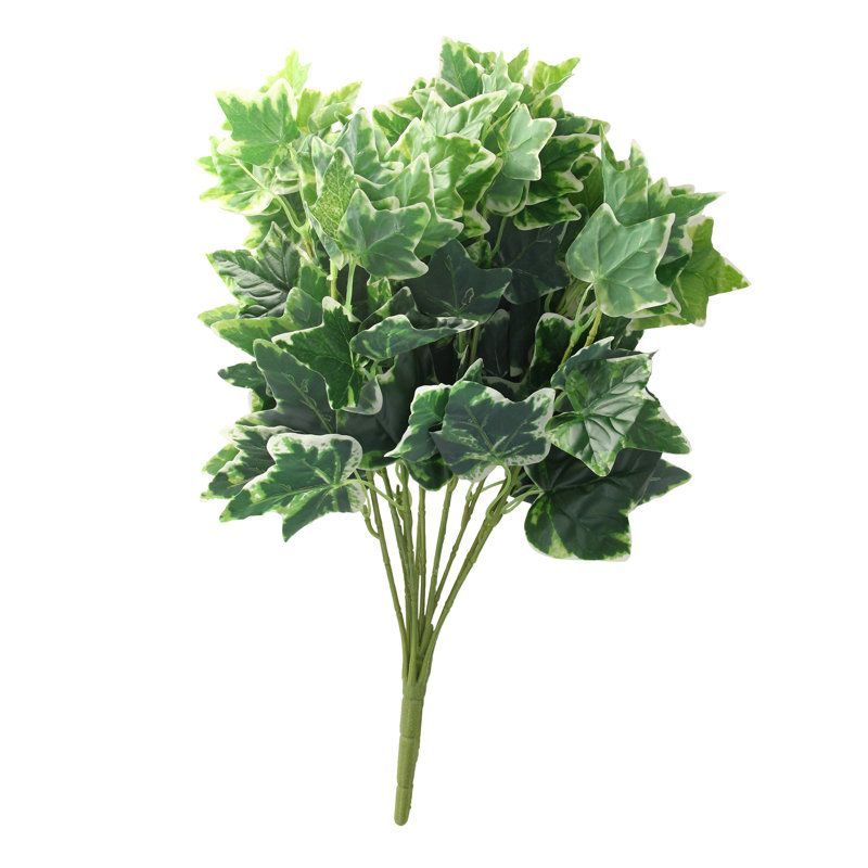 Buisson floral 19 po vert et blanc à deux tons 19 po
