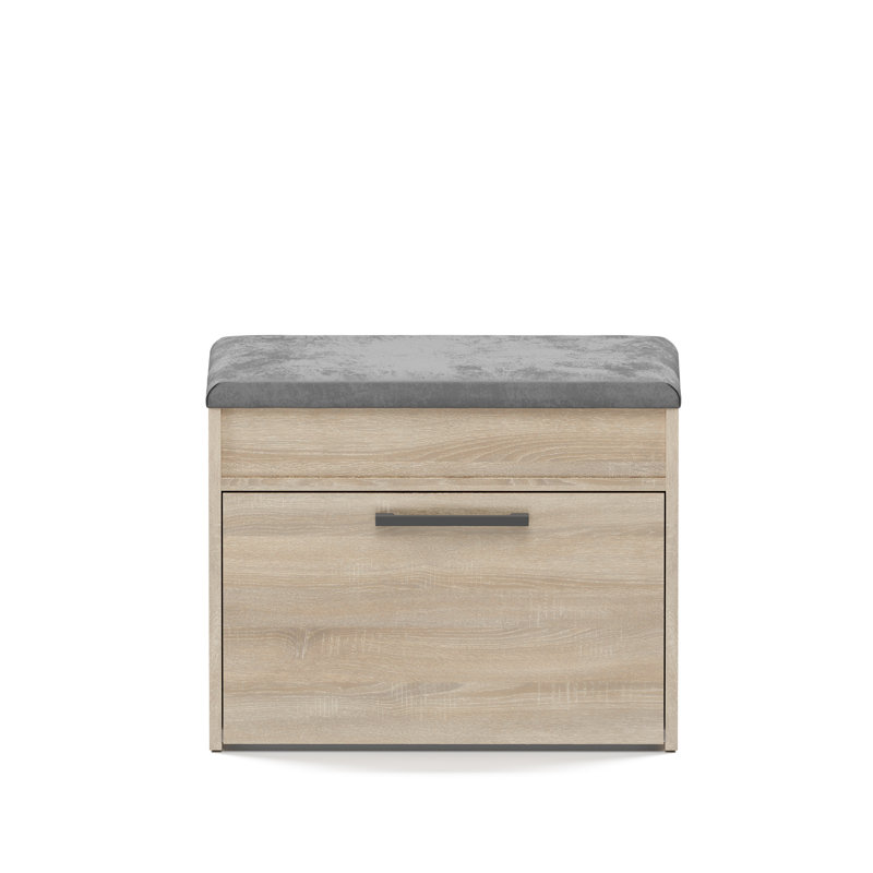 Shoe Storage Cabinet, Sonoma Oak