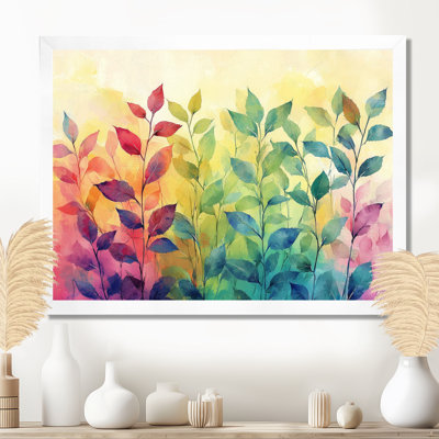 Neon Plants Pop Art - Herbes, art mural