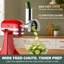 Accessoire de râpe à fromage en acier inoxydable GVode pour batteur sur socle KitchenAid