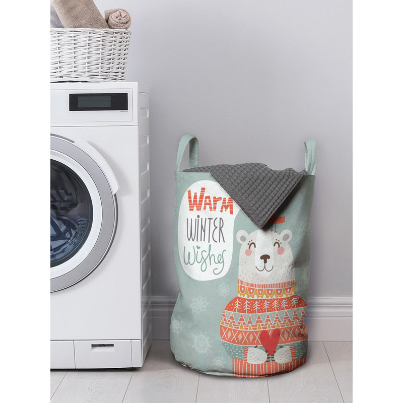 Fabric Laundry Bag with Handles