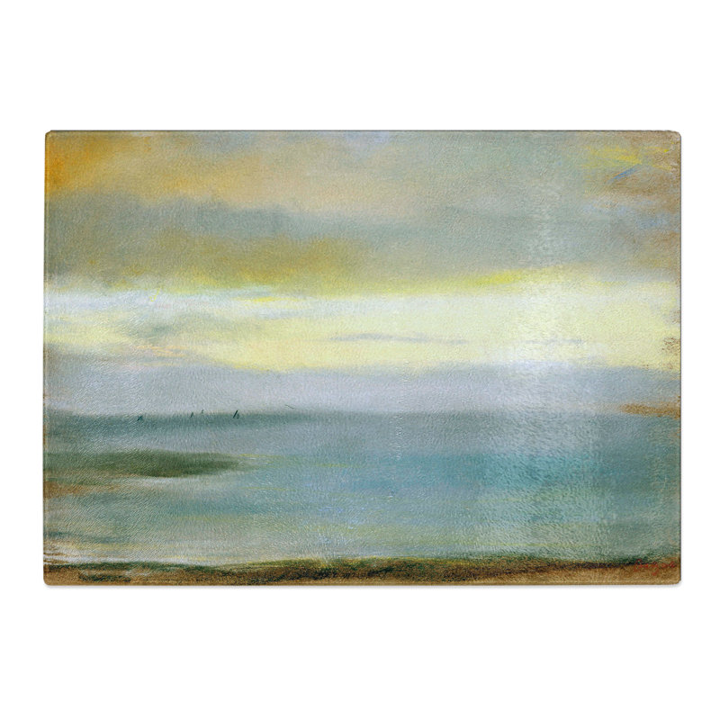 Beach at Low the Tide by Edgar Degas Chopping Board, 0.4cm H x 20cm W x 29cm L