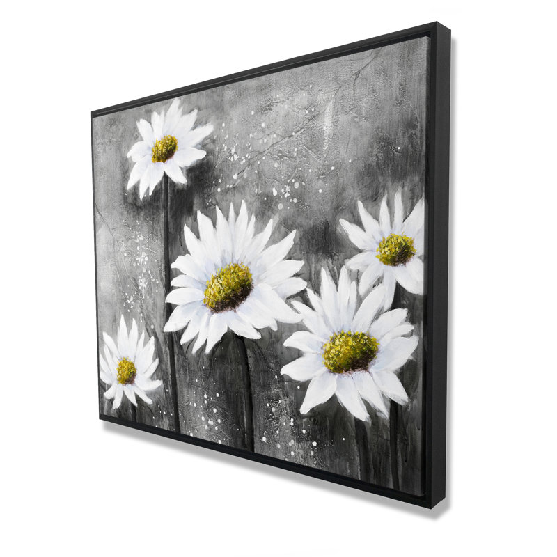 «Daisies», toile encadrée | Fleurs américaines