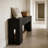 Rustic Farmhouse Foyer Table with Heavy-Duty Reinforced Top and Versatile Storage Options for Modern Living