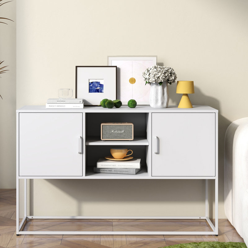 Console 47,18 po Mariaantonia, Blanc