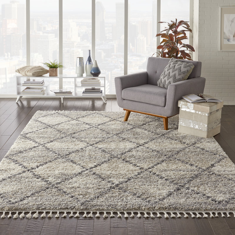 Tapis ivoire Drusilla, Rectangle 6 pi 7 po x 9 pi 6 po