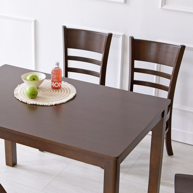 Ensemble de 2 chaises d'appoint Zida, Noyer