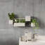 Cubiko Wall-Mounted Planter Set of 4 Aesthetic Pots-120951362