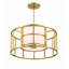 Brian Patrick Flynn For Crystorama Hulton 5 Light Luxe Gold Chandelier