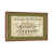 Classic Brown Framed Canvas