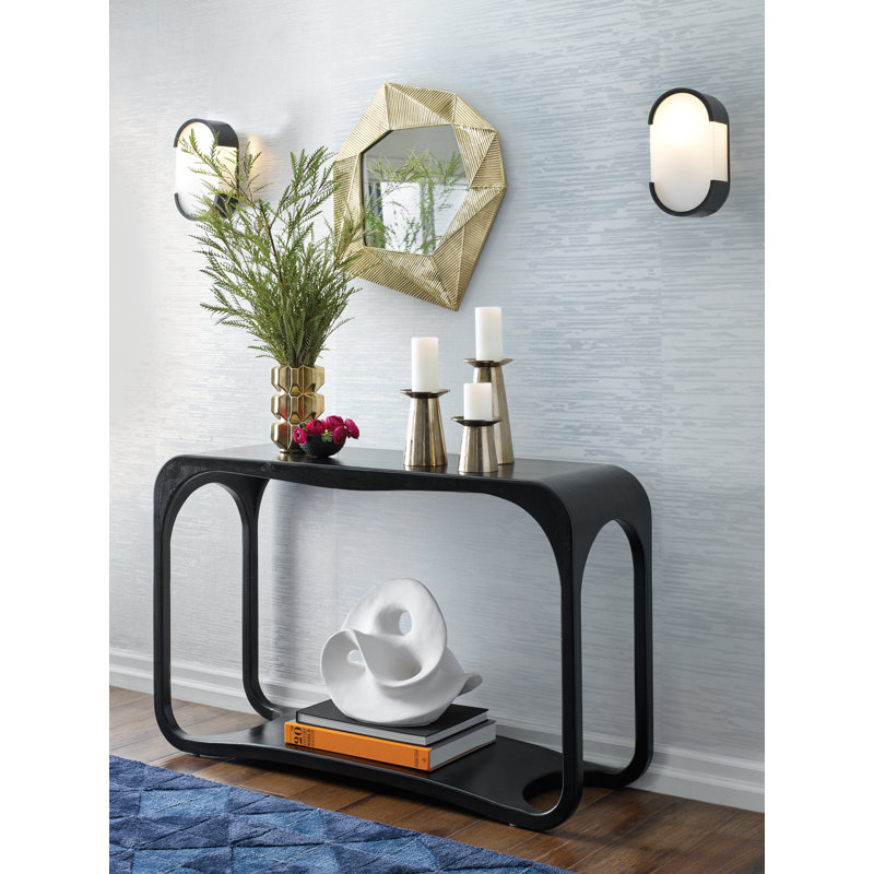 Bryce 2 - Light Flush Mounted Sconce, Polished Chrome