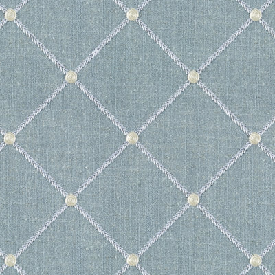 Botanica Tundra - 57" Emboidered Linen Blend Drapery Fabric by the Yard