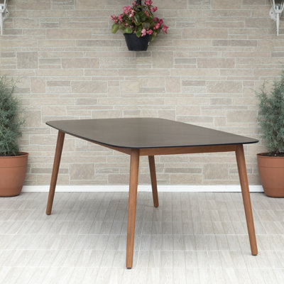 Alyisa Wood Rectangle Dining Table