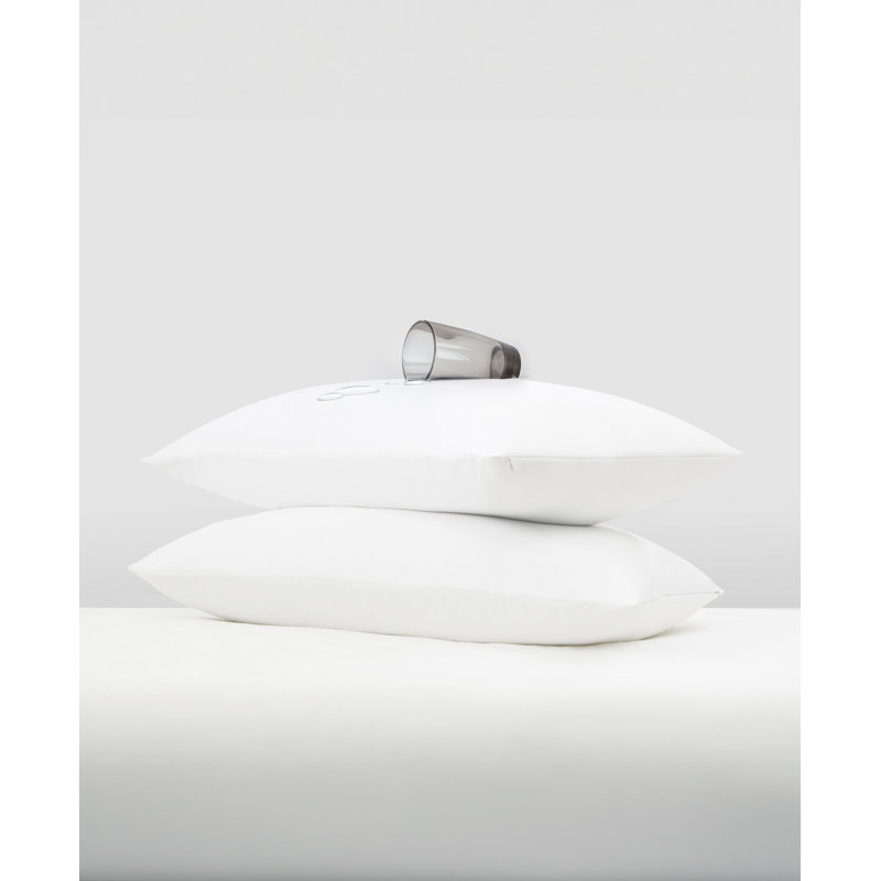 Protège-oreiller, paquet de 2 - imperméable et hypoallergénique, Très grand lit