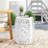 Metal End Table -Large-1976859104