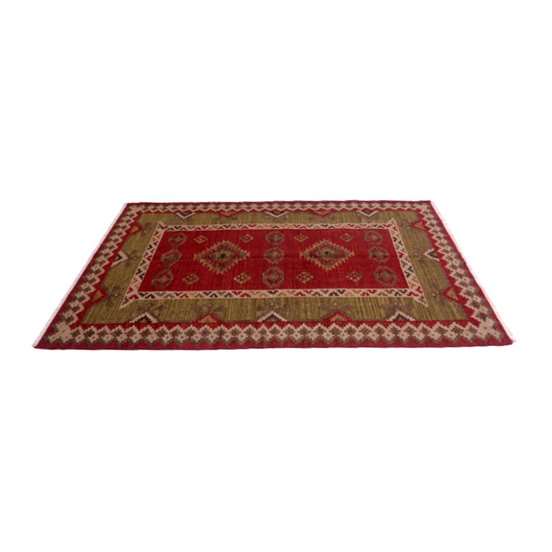 Bundy Rectangle 155 cm x 230 cm Oriental Hand Woven Kilim