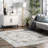 Julieann Power Loom Performance Oriental Gray/Charcoal Rug-1711285311