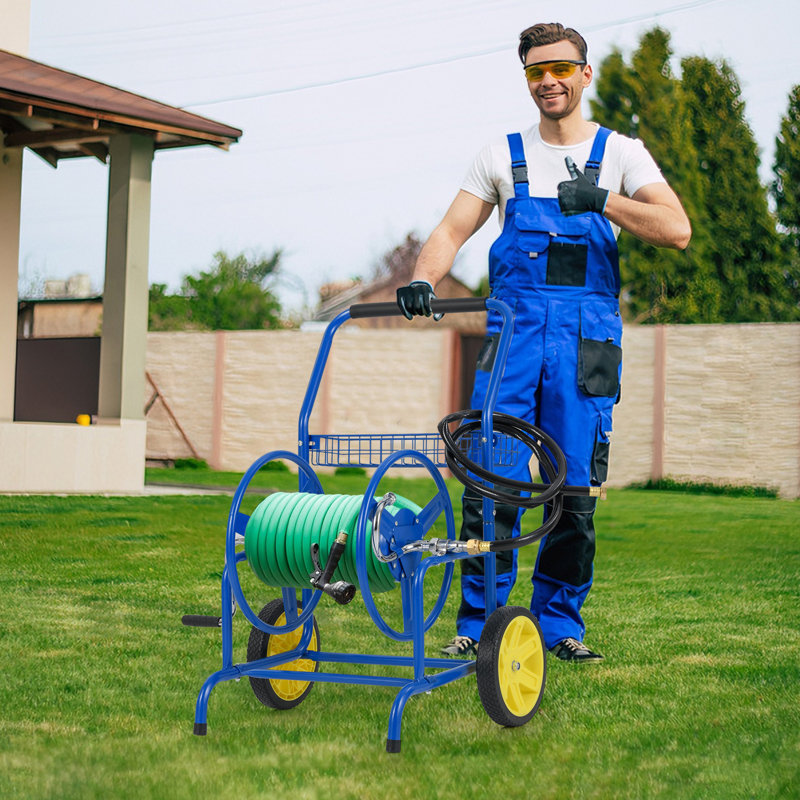 Chariot d'arrosage Garden Hose, Bleu