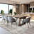 Modern Abstract Non Slip Washable Area Rug(Brown)-69700134