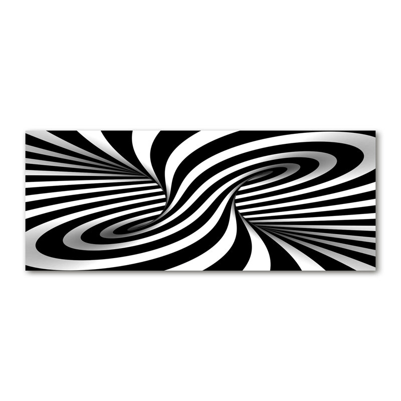 Swirl Abstraction - Wrapped Canvas Print