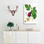 Fig Tree Illustration - Wrapped Canvas-55316395