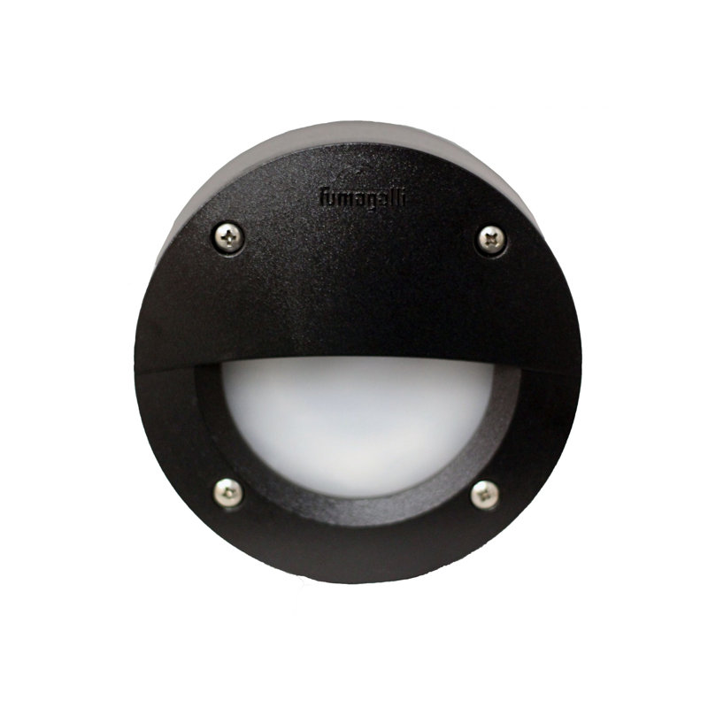 Elsaid Outdoor Flush Mount, Black