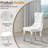 Glass Top Pedestal Dining Set