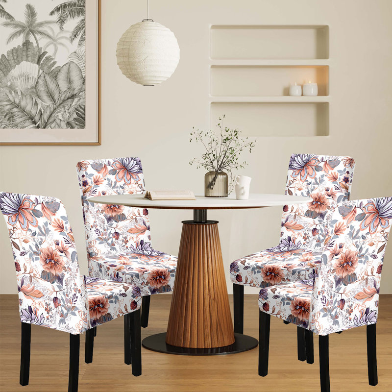 Housses extensibles pour chaise, housses de chaise de salle à manger, protecteurs de chaise, ensemble de 6