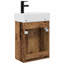 Single Bathroom Vanity with Ceramic Basin-1971279179