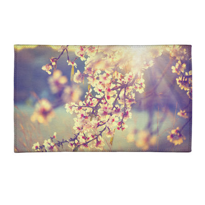 Chenille Floral Indoor Rug