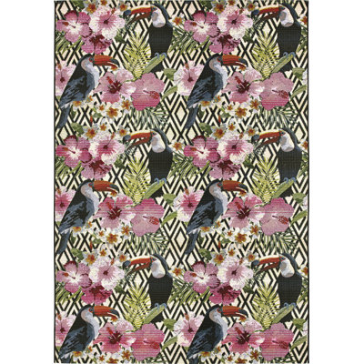 LaGrange Floral Hand Woven Area Rug