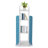 360° Rotating Bookshelf, 3 Tiers Corner Shelf, For Bedroom, Living Room-1662964616